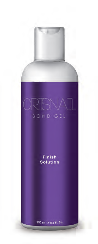 Crisnail Bond Gel Finish Solution- 250 Ml