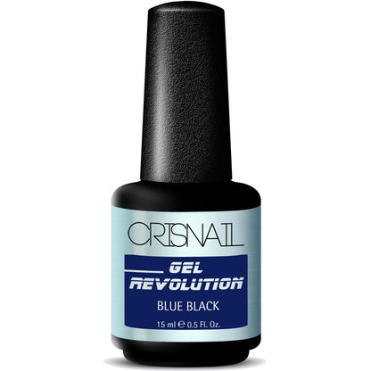 Crisnail Gel Revolution Gel Polish, Blue Black Gel Nail Polish-15ml