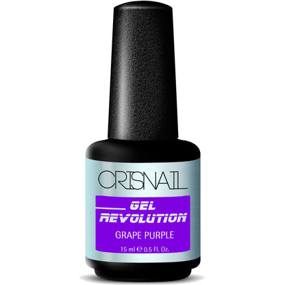 Crisnail Gel Revolution Gel Polish, Grape Purple Gel Nail Polish-15ml