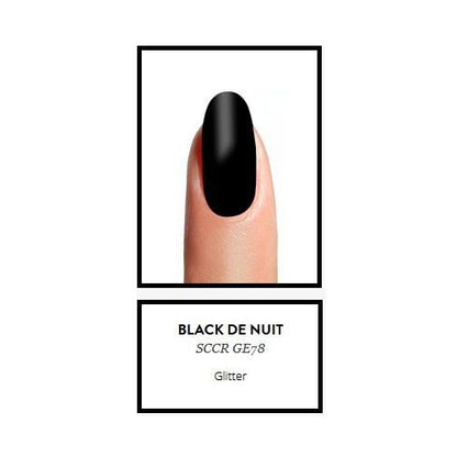 Crisnail Gel Revolution Gel Polish, Black De Nuit Gel Nail Polish-15ml