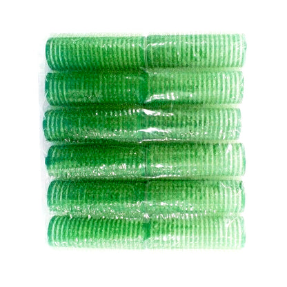 Self Grip Holding Hair Rollers curler Green- 12pc