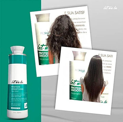 ProSalon Let Me Be Hair Protein Smoothing Treatment - Brazil, 500ml