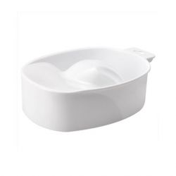 nail soak manicure bowl white