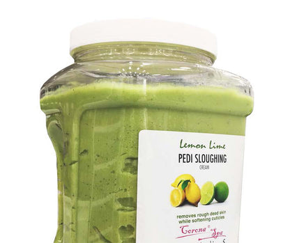 Corona Spa Pedi Sloughing Cream Lemon lime-128oz- USA