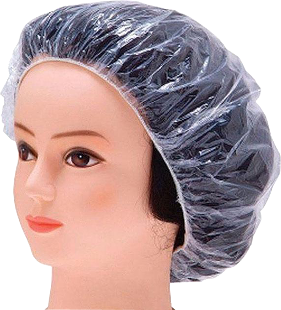 Corona Disposable Waterproof Shower Cap- 100pcs