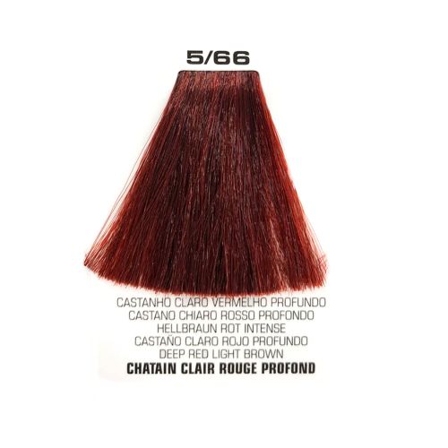 Fauvert Professionnel Gyptis Hair Color Hair Dye 5 66 Deep Red Light Brown 100 Ml France