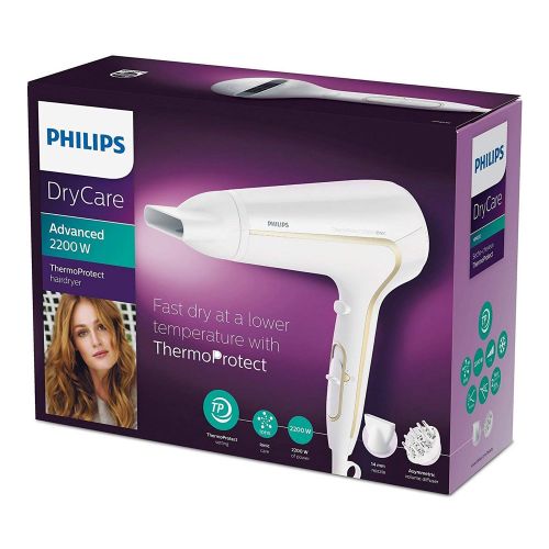 Philips Advanced Hair Dryer / Blow Dryer Salon Professional - HP8232/00 -  Mat White - 2200W