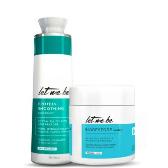 Let Me Be Protein Smoothing Treatment and Biorestore mask