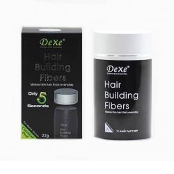 Easy to Use Lose Hair Building Fibers Dark Brown Color 22g 