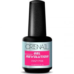 Crisnail Gel Revolution Gel Polish, Crazy Pink Gel Nail Polish-15ml 