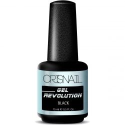 Crisnail Gel Revolution Gel Polish, Black Gel Nail Polish-15ml 