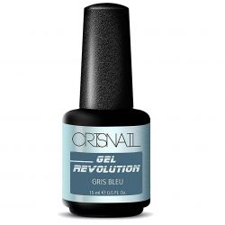Crisnail Gel Revolution Gel Polish, Gris Blue Gel Nail Polish-15ml