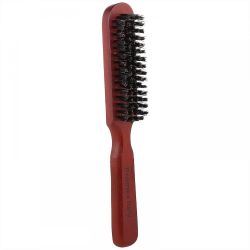 Premex 3027 Wood Hair Brush, Brown/Black